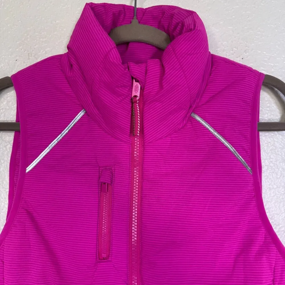 Free People Gathering Storm Vest Womens XS Puffer Zip Up Outdoor Run Hike NEW